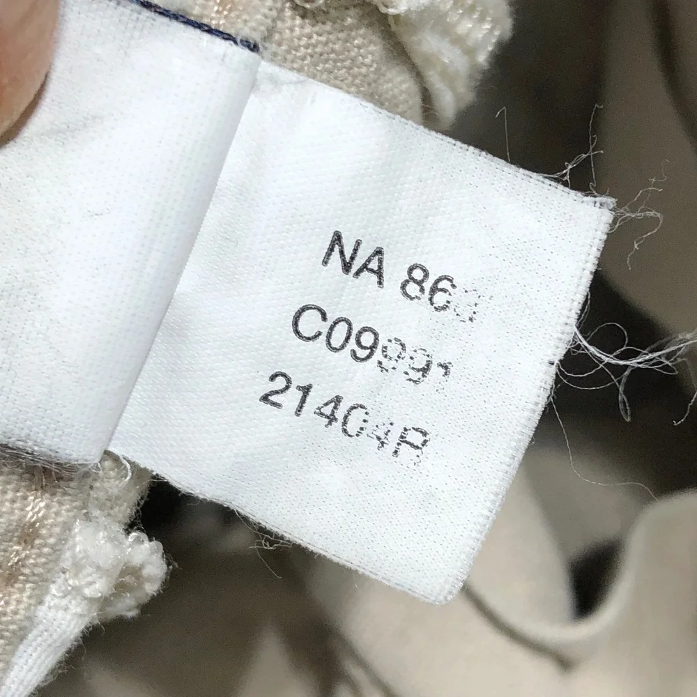 Chaps Cargo Shorts Mens 29 Tan Khaki Cotton‎ Canvas Multi Pocket WPL-125